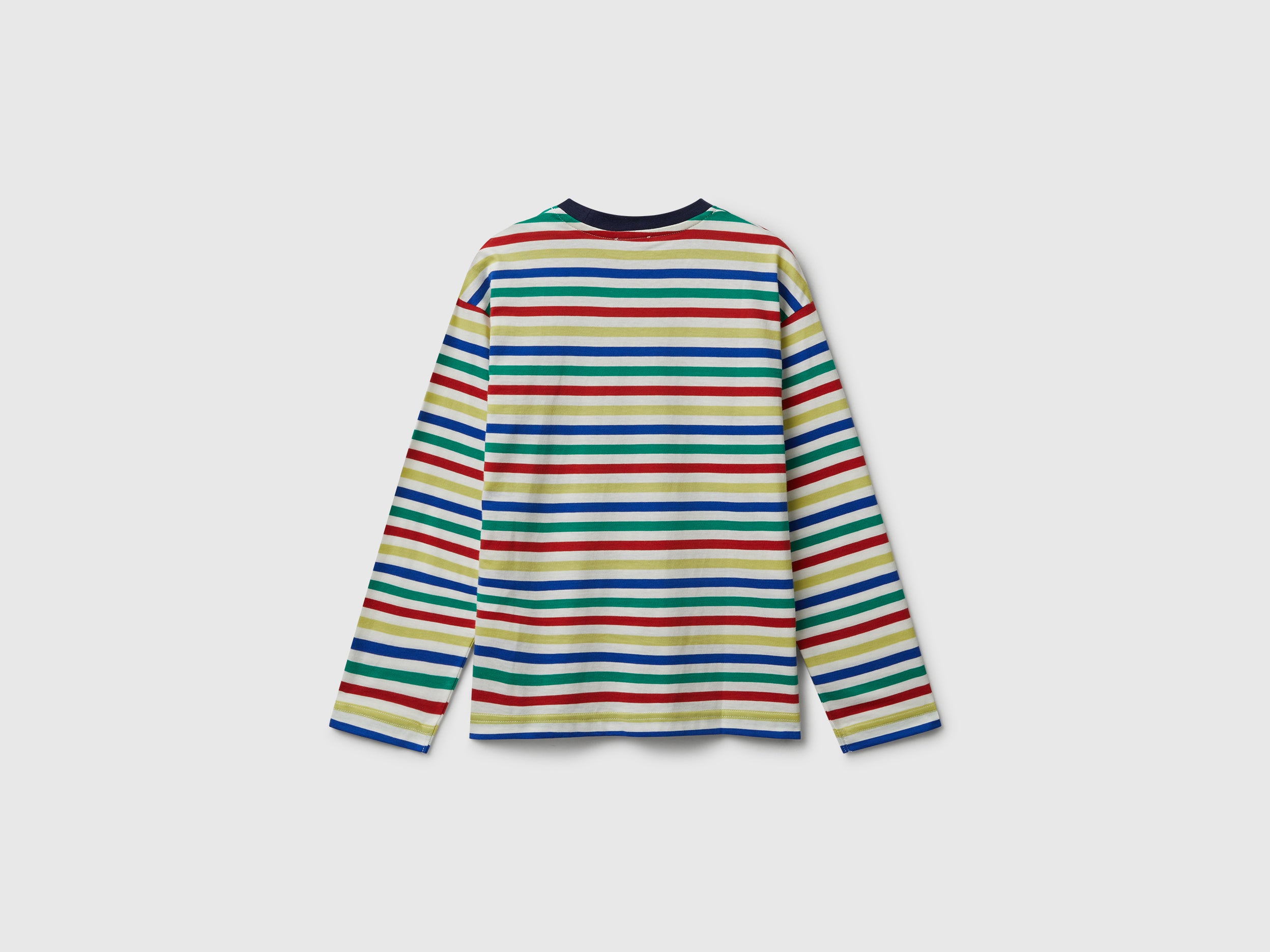 T-shirt de manga comprida às riscas - ucb_image_BS