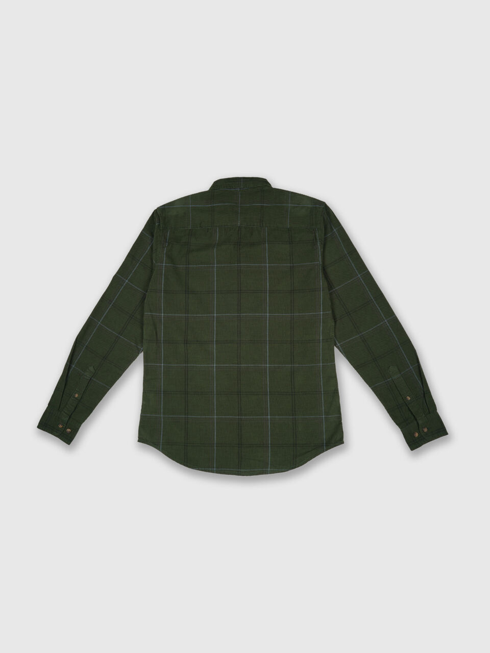 Fill Sleeve Corduroy Check Shirt image number null