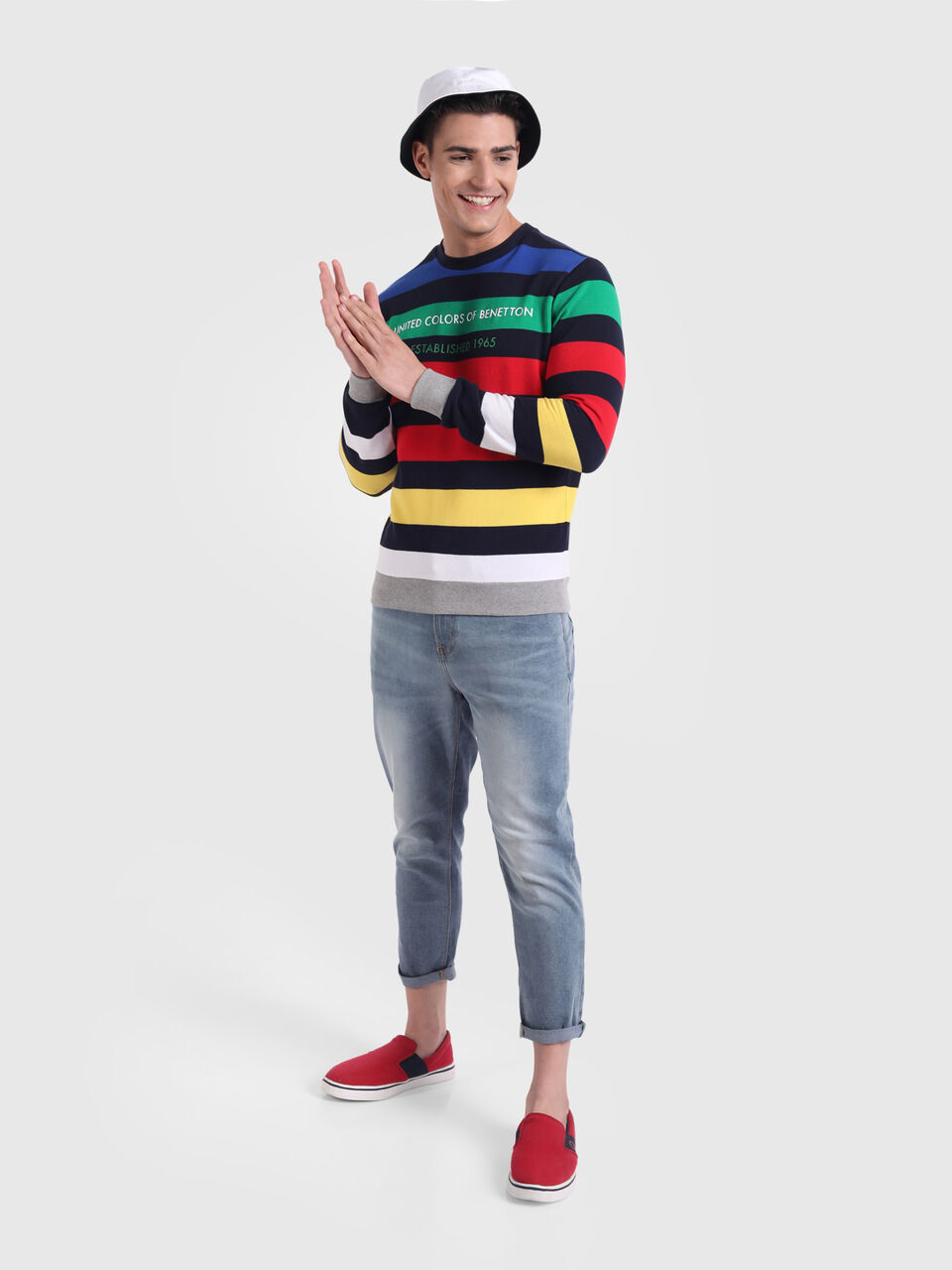 Full Sleeves Striper Tee image number null