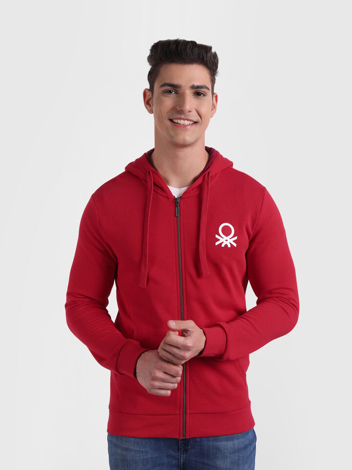 Basic Front Open Hoodie