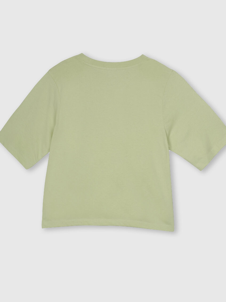 Short sleeved shirt with flock print image number null