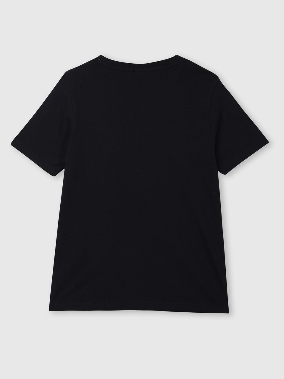 Technique T-Shirt with Benetton Text Logo image number 2