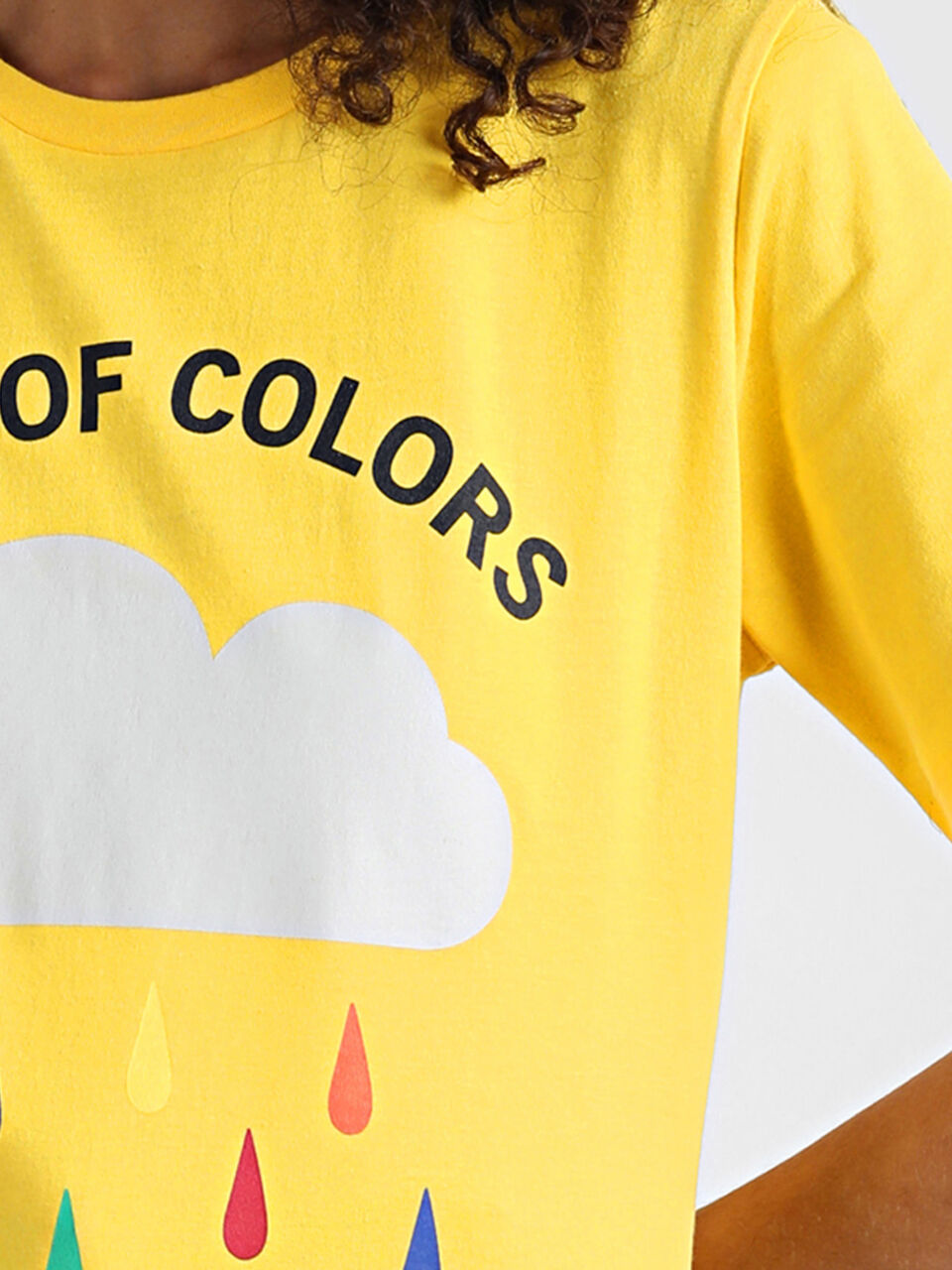 Cloud Print T-Shirt image number null