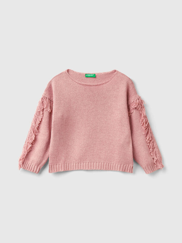 Sweater with fringe Junior Girl