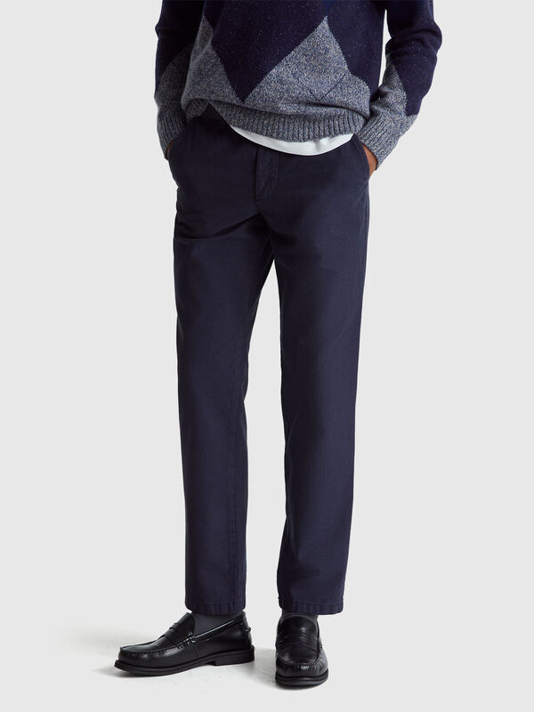 Slim fit chinos Men