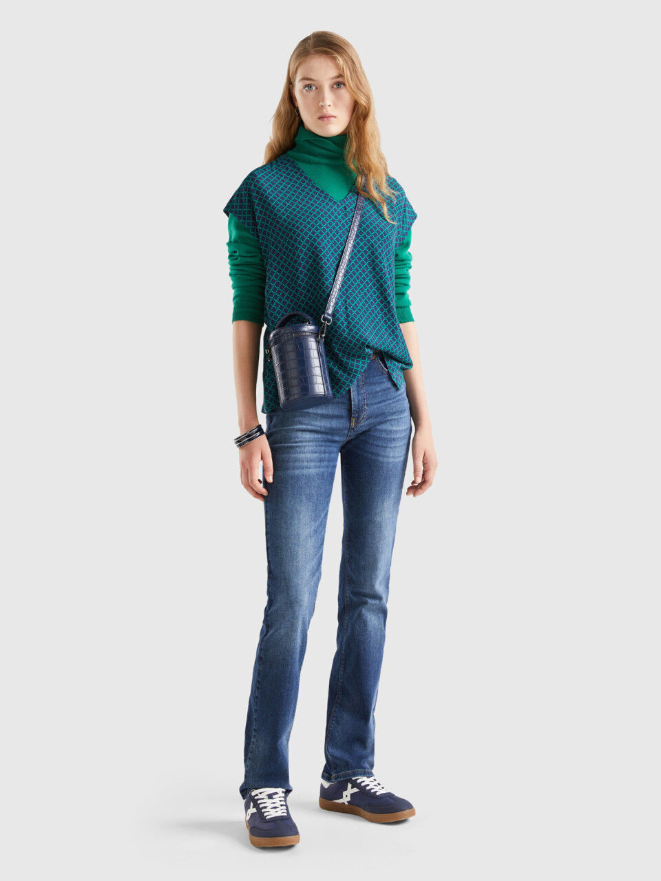 Jeans bootcut benetton hotsell