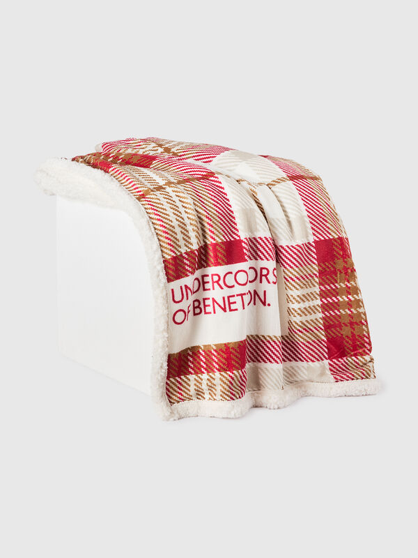 Christmas tartan blanket