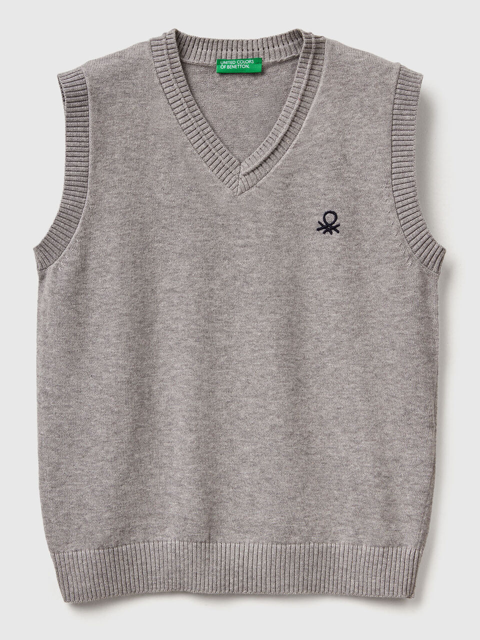 S/L V NECK SWEATER Junior Boy image number 1
