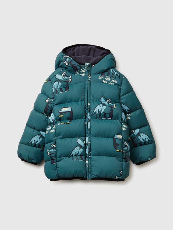 "Rain Defender" patterned jacket Junior Boy