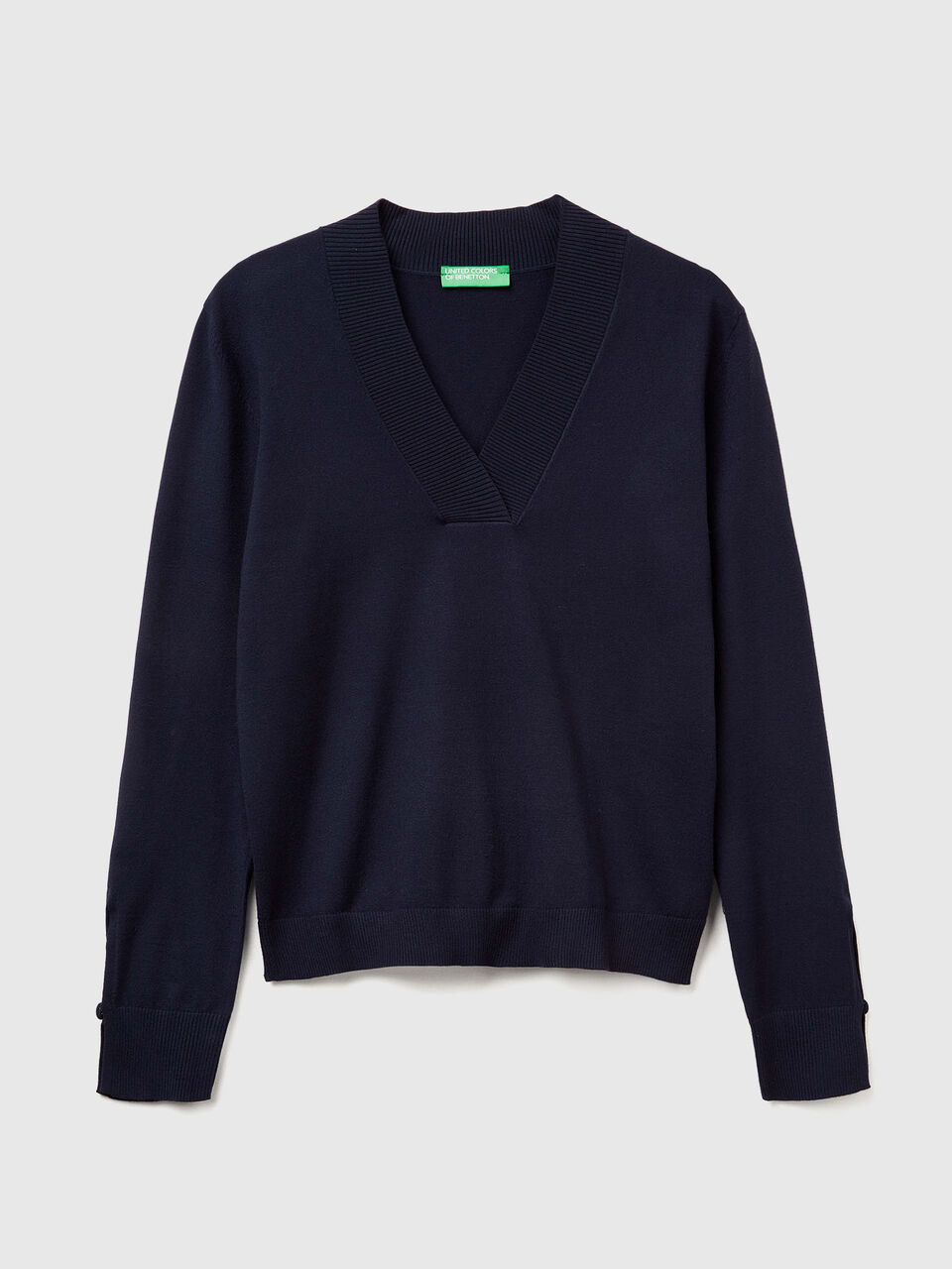 V NECK SWEATER L/S Women image number null