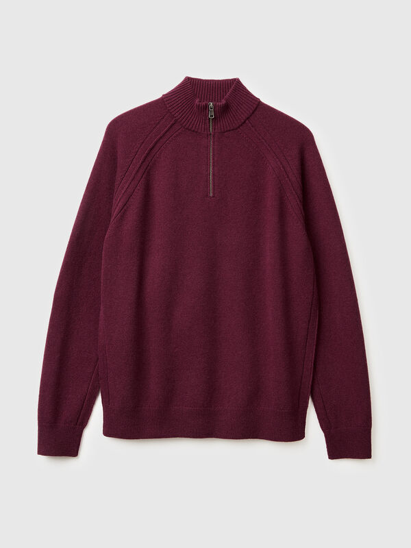 Turtleneck in pure Merino wool Men