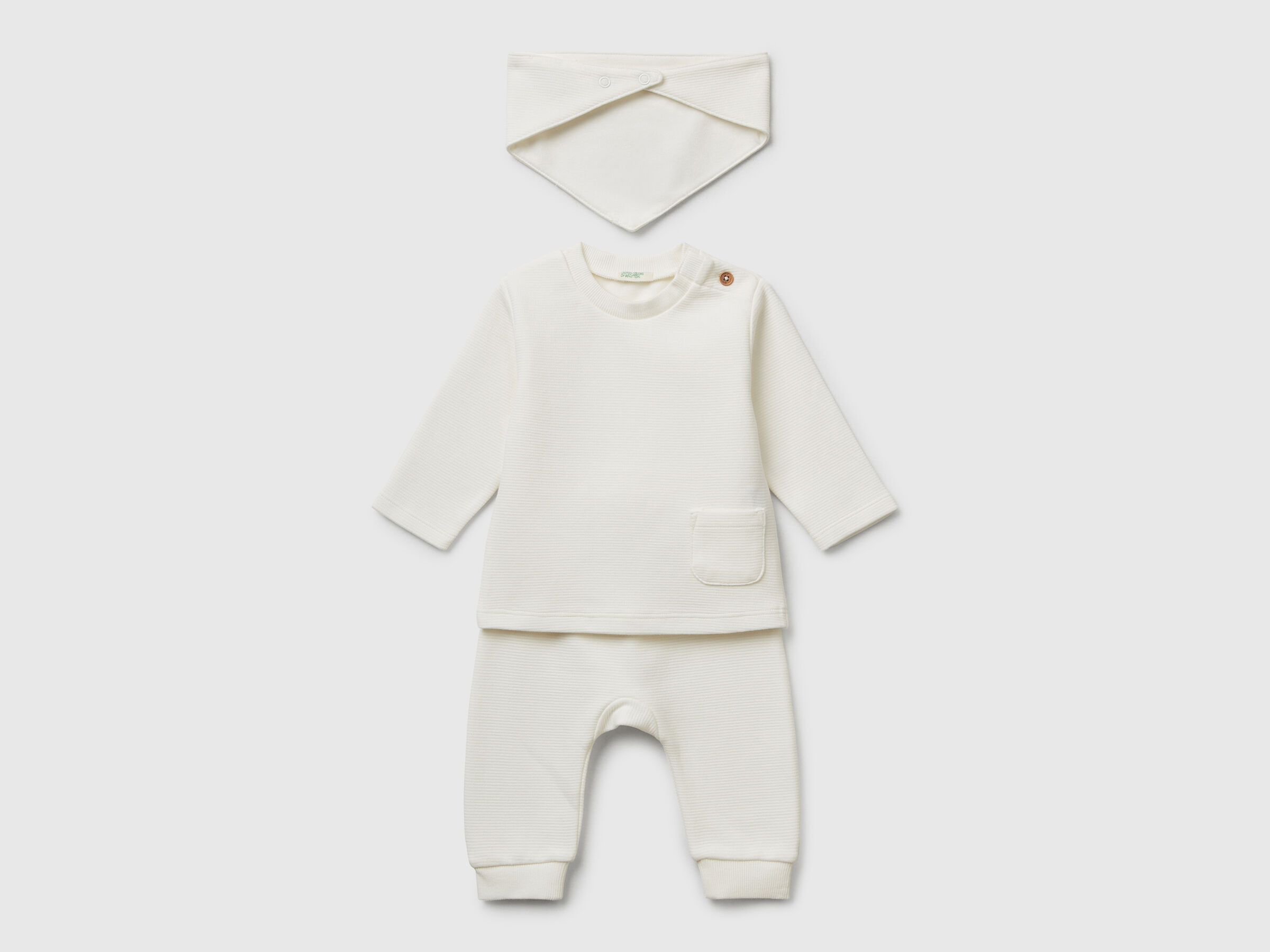 T-SHIRT+TROUS+NAP-KI New Born (0-18 months) image number 2