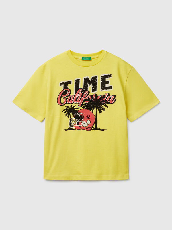 Short sleeve t-shirt in cotton Junior Boy