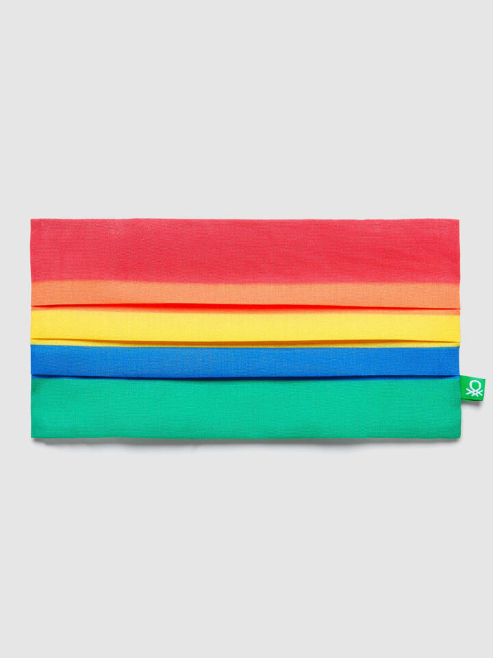 Printed face mask cover