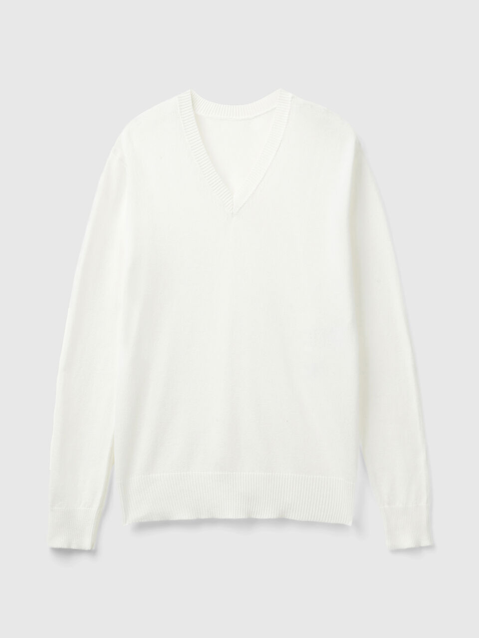 V NECK SWEATER L/S Women image number 1