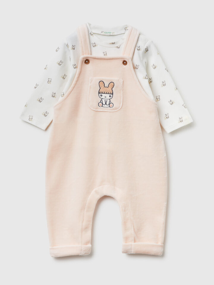 SWEATER DUNGAREE New Born (0-18 months)