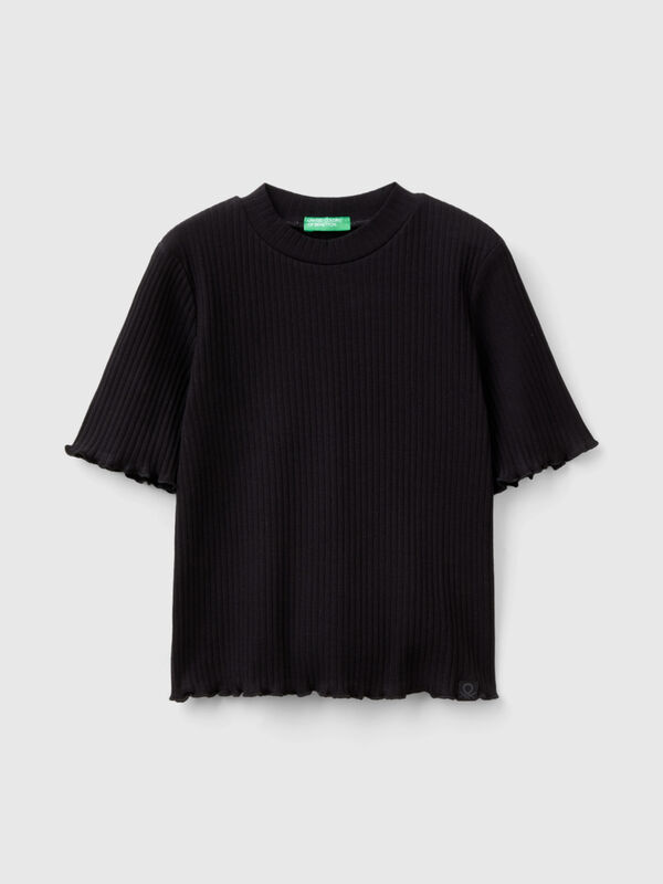 Short sleeve turtleneck t-shirt Junior Girl