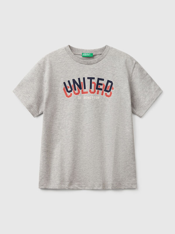 Short sleeve t-shirt in 100% cotton Junior Boy