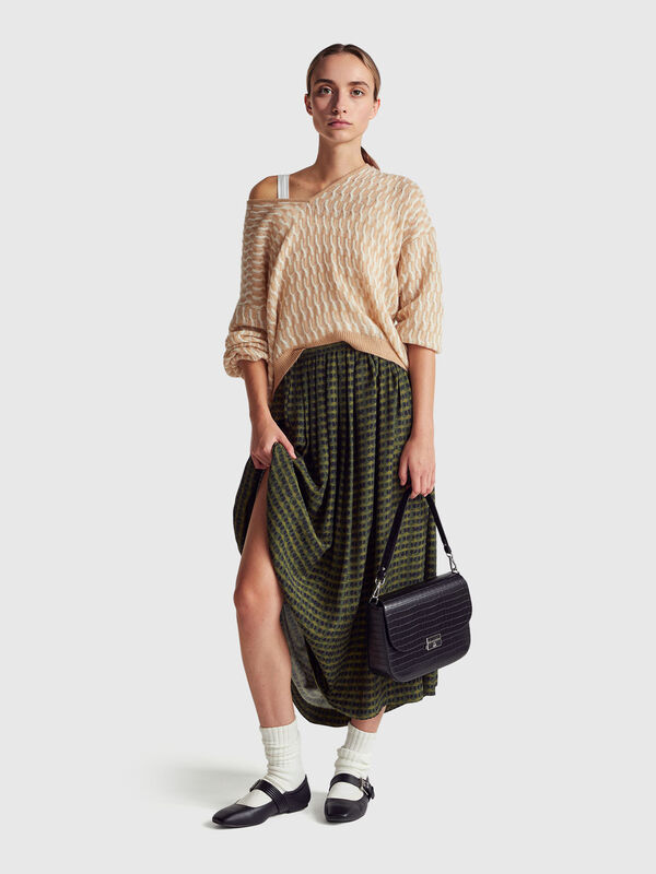 Skirt with graphic print Women