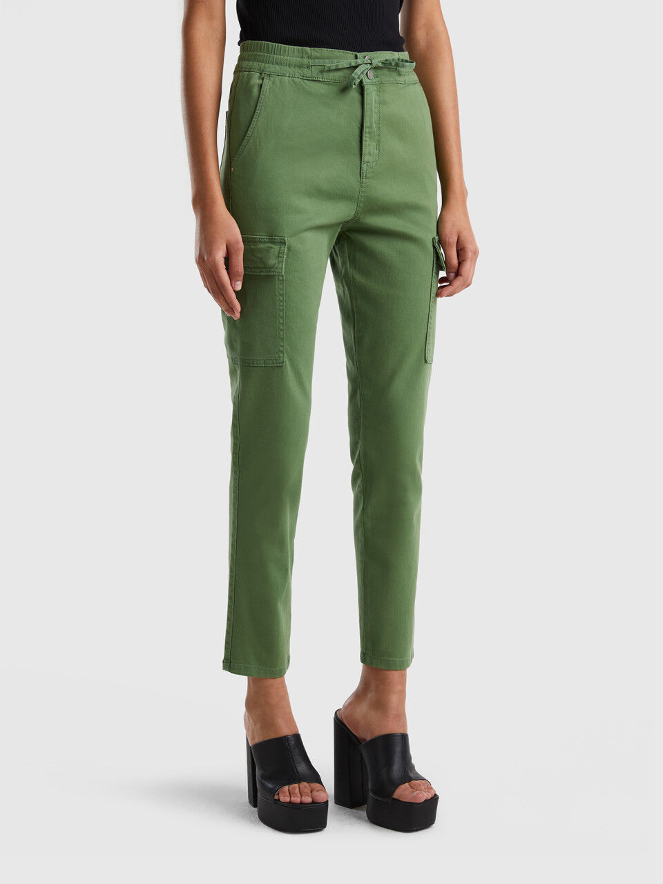 Buy United Colors of Benetton Pink Printed Trousers for Women Online  Tata  CLiQ