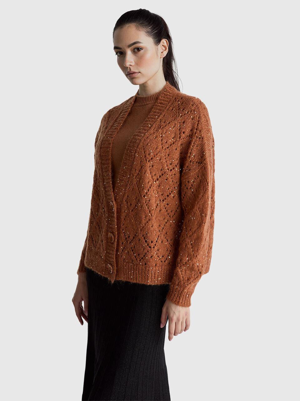 L/S CARDIGAN Women image number null