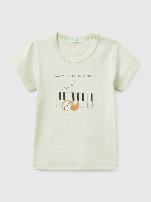 Short sleeve t-shirt in cotton New Born (0-18 months)
