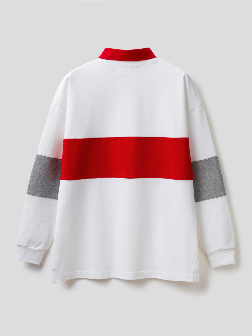 Rugby polo in organic cotton image number 2