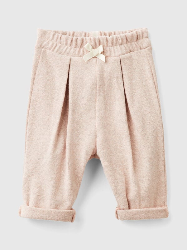 Sweatpants with lurex New Born (0-18 months)