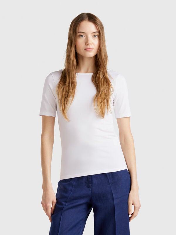 Slim fit reversible t-shirt Women