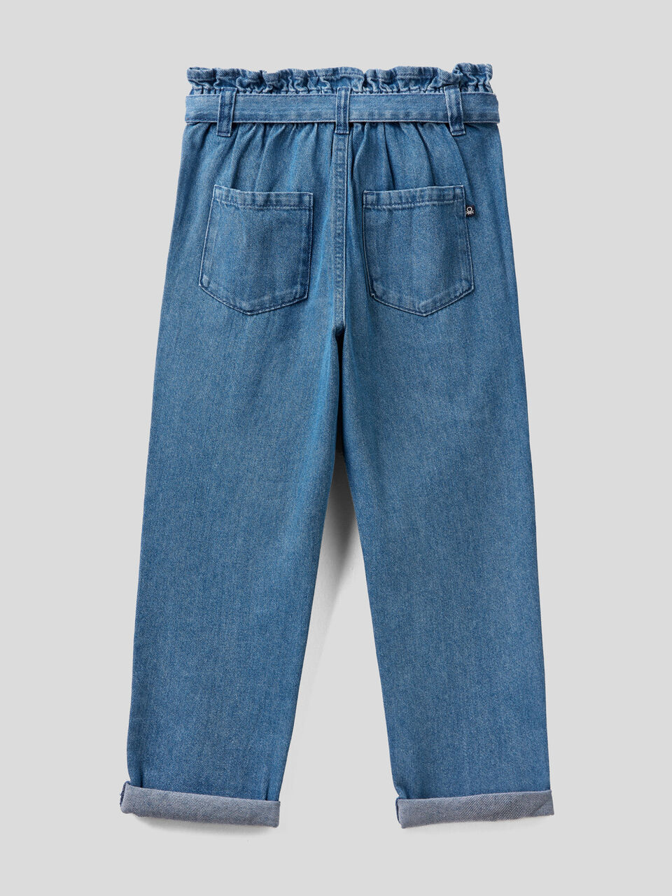 Paperbag trousers with sash image number 2