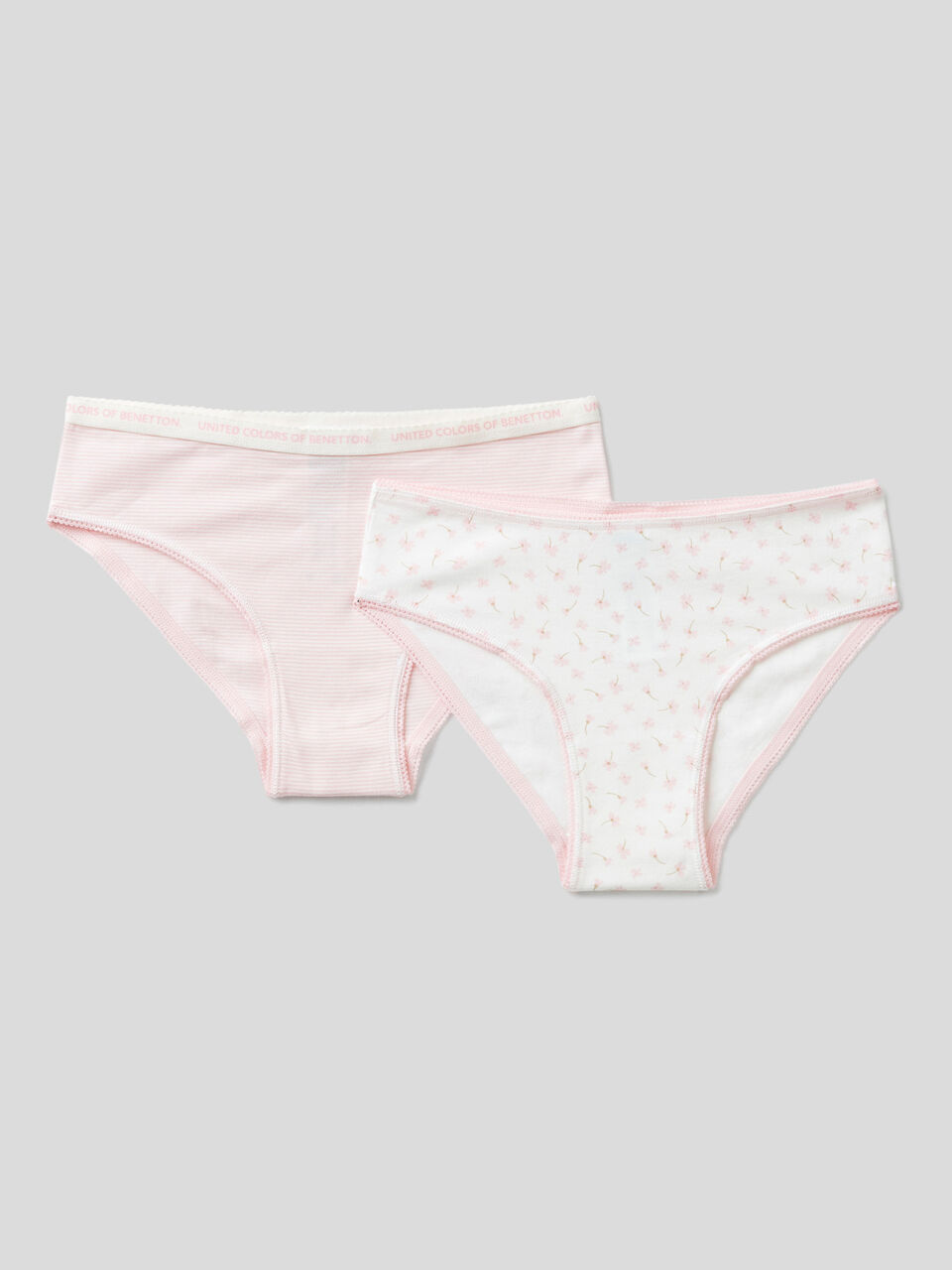 Two pairs of underwear in stretch cotton image number 1