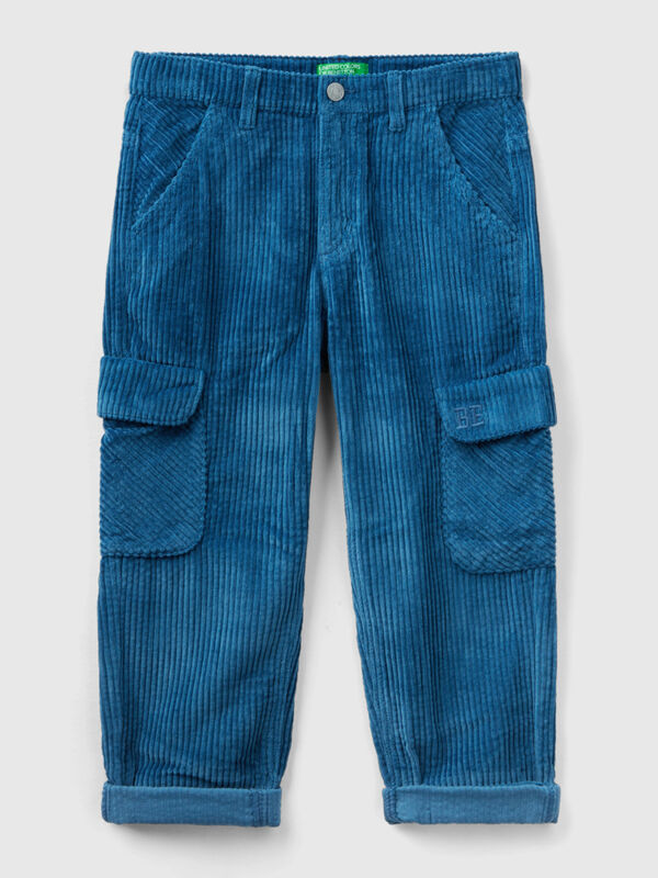 Velvet trousers with pockets Junior Boy