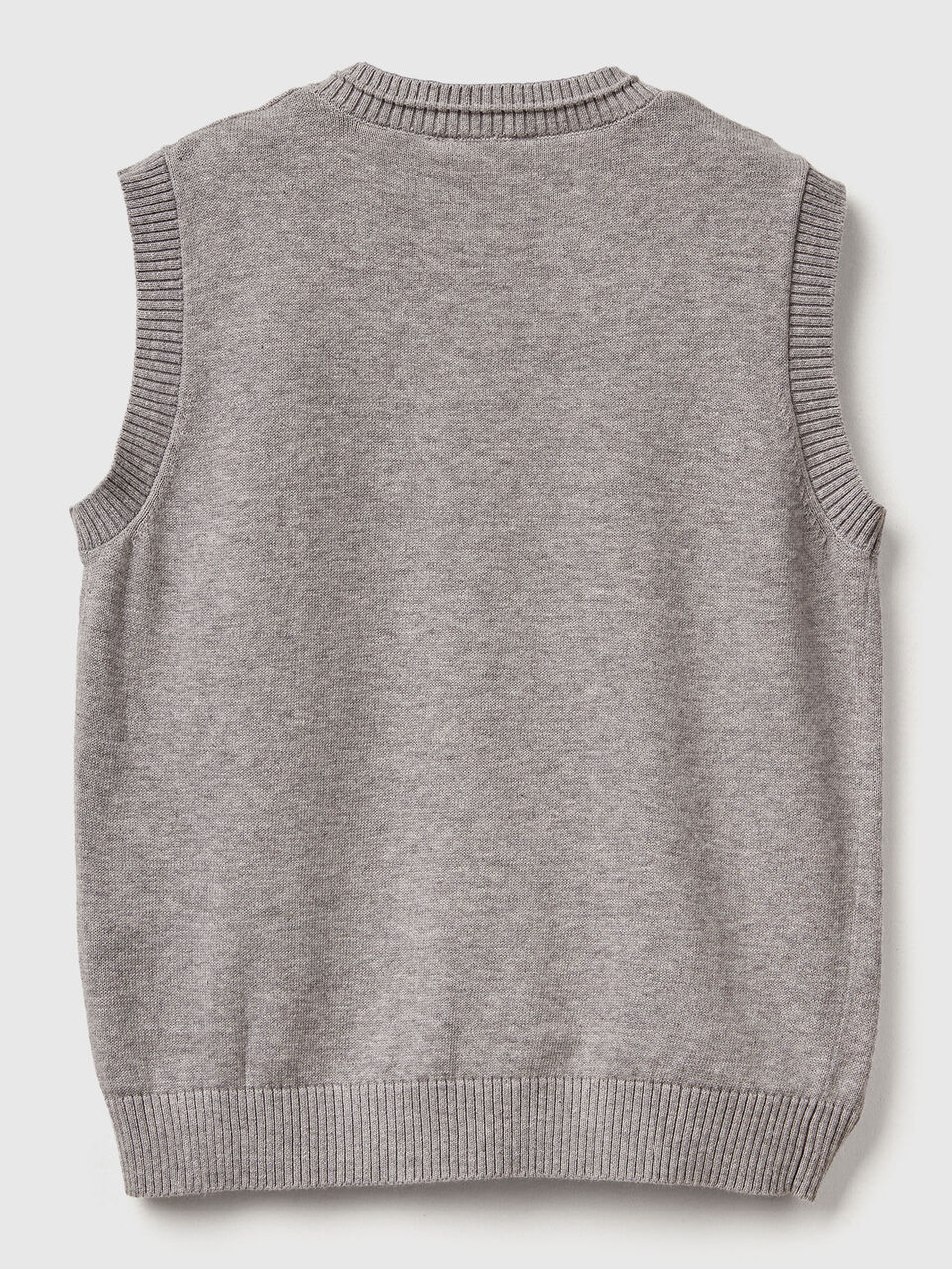 S/L V NECK SWEATER Junior Boy image number 2