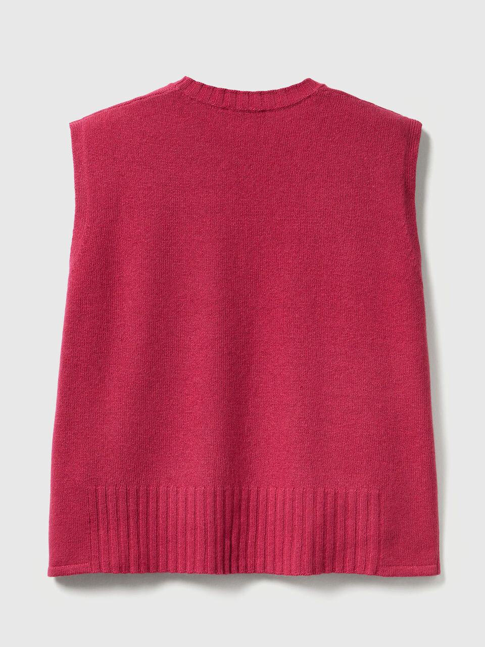SLEEVELESS SWEATER Women image number null