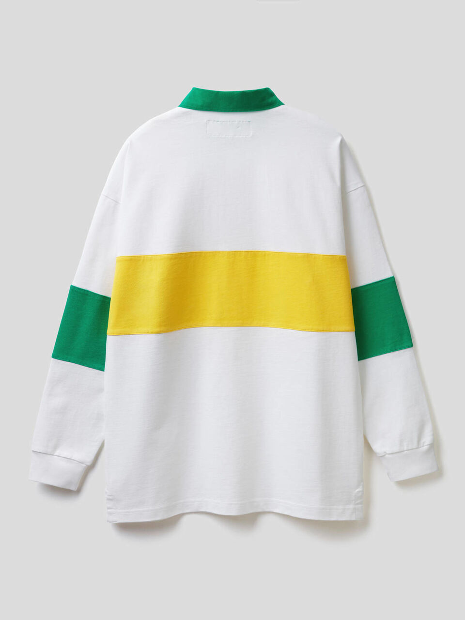 Rugby polo in organic cotton image number 2