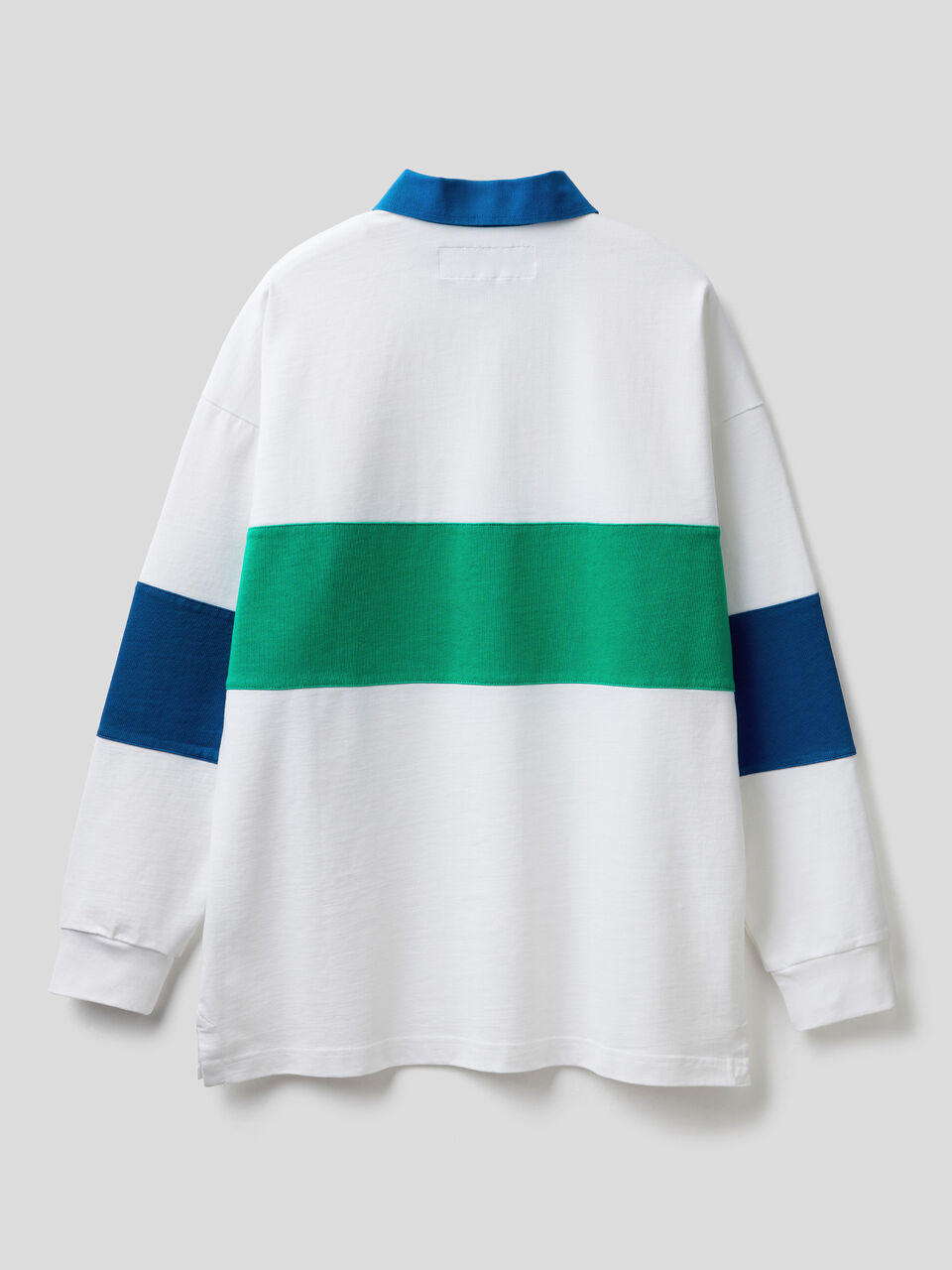 Rugby polo in organic cotton image number 2