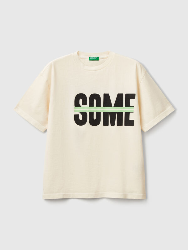 T-shirt with print on front and back Junior Boy