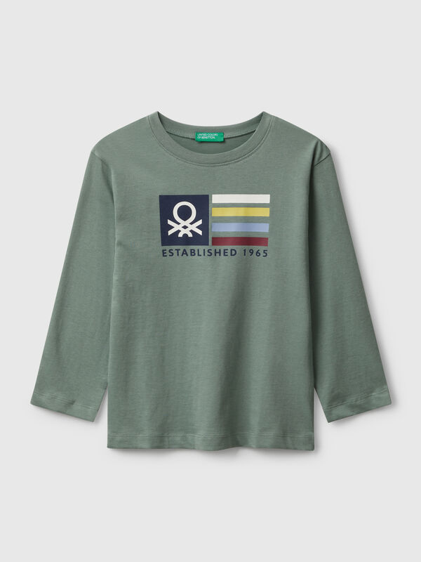 T-shirt with logo print Junior Boy