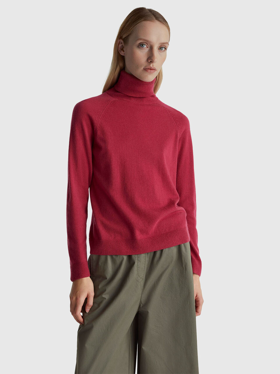 TURTLE NECK SWEATER Women image number null
