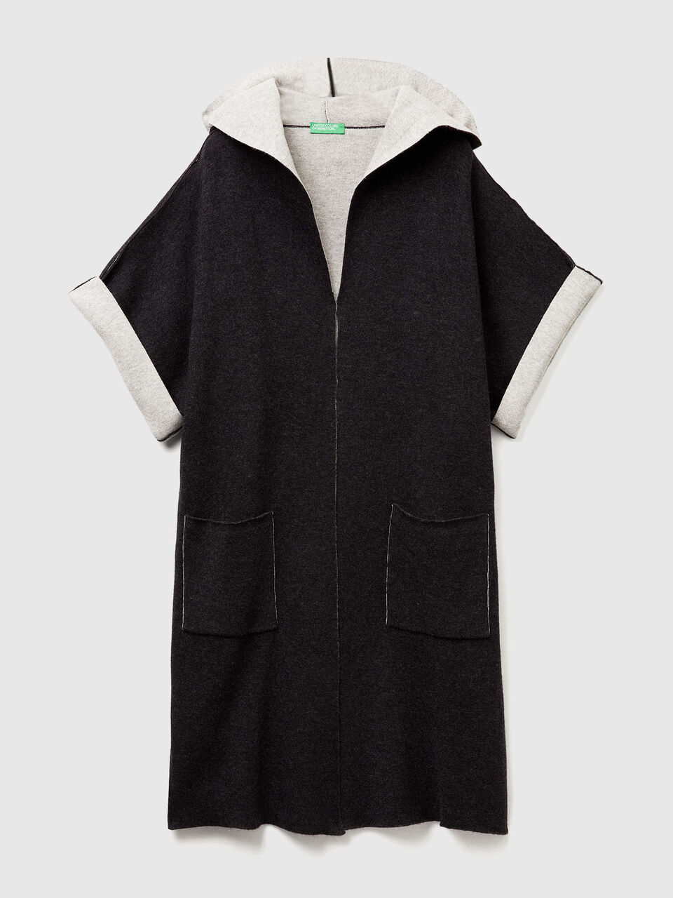 KNITTED COAT Women image number 1