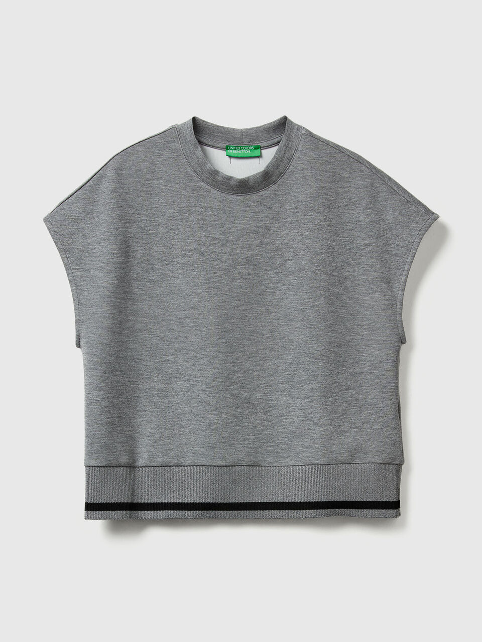 SLEEVELESS SWEATER Women image number null