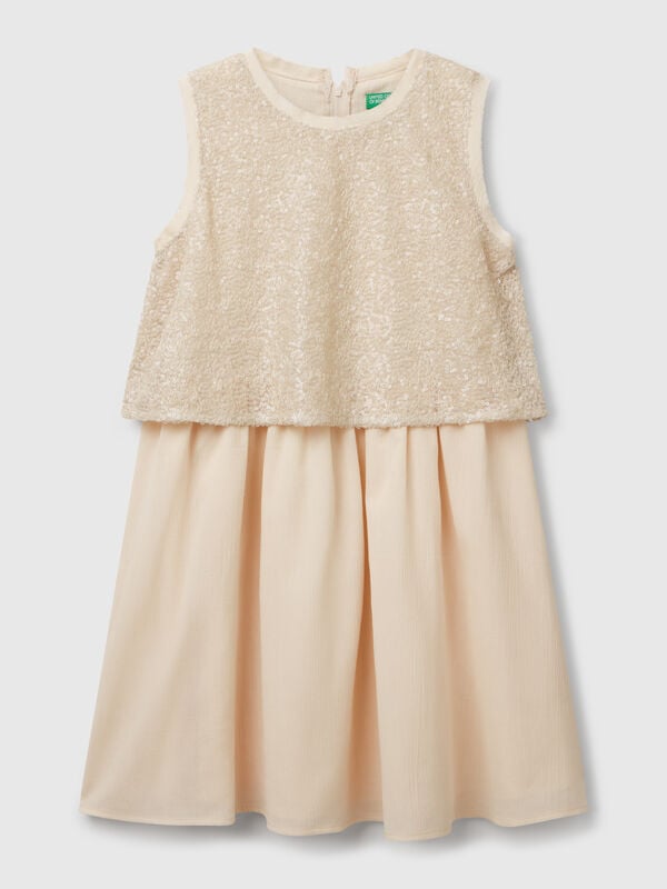 Dress with sequins Junior Girl