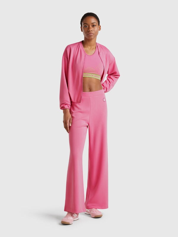 Wide trousers in MODAL Women