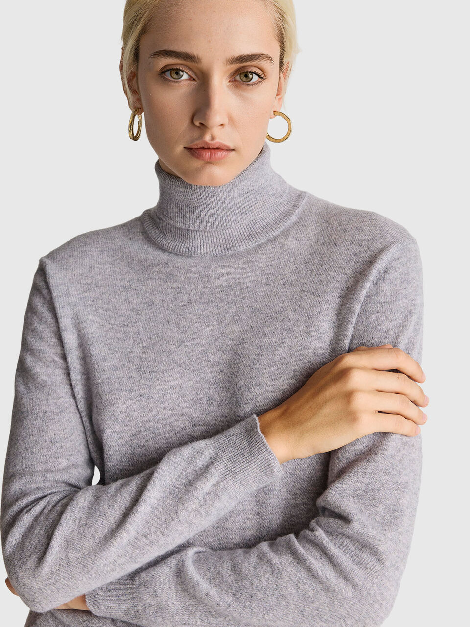 TURTLE NECK SWEATER Women image number null