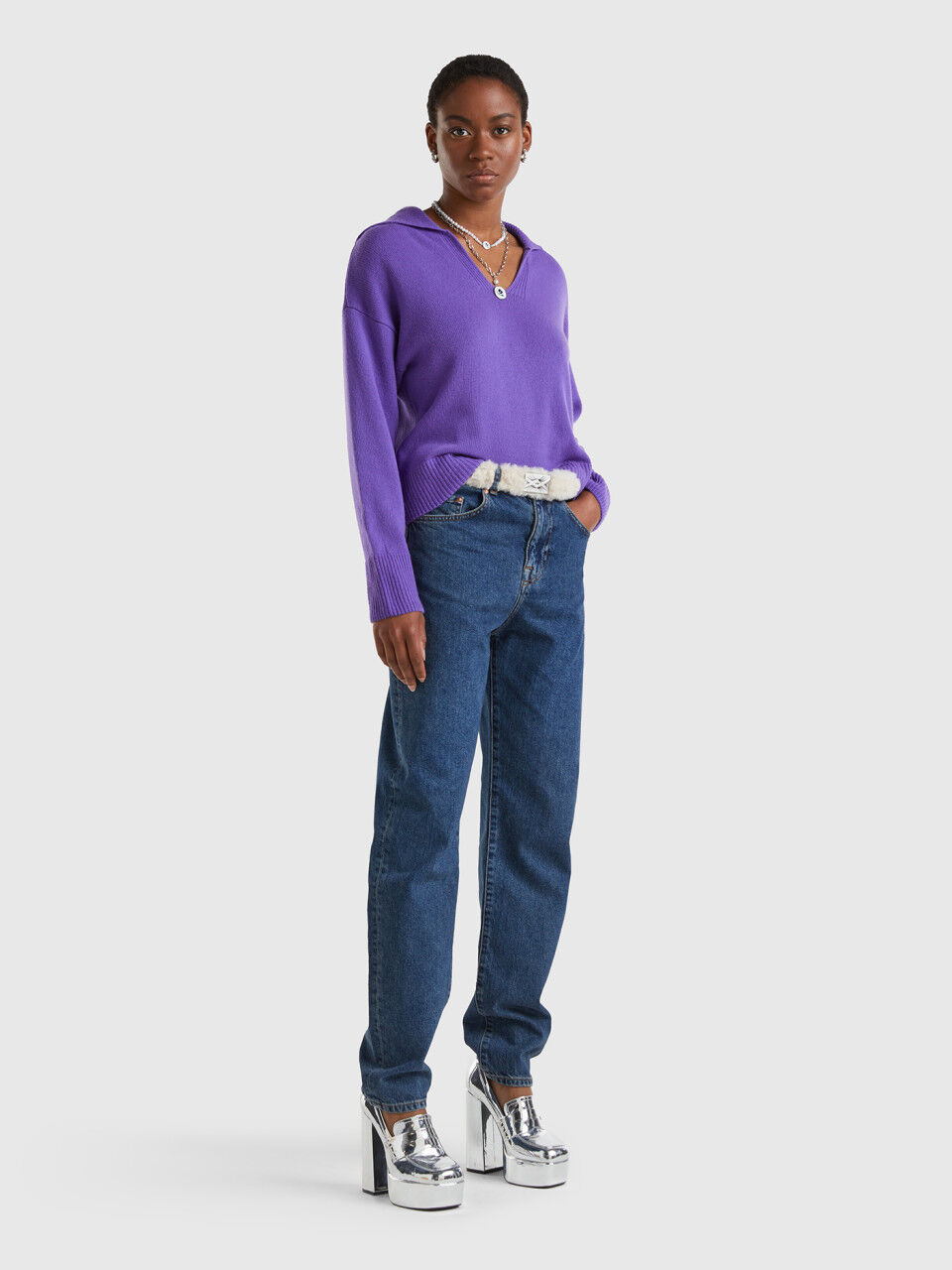 Jean hotsell benetton femme