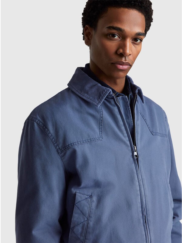 Padded jacket in pure cotton Men