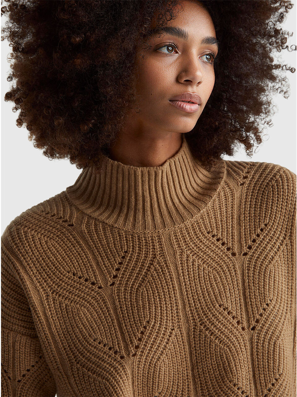 TURTLE NECK SWEATER Women image number null