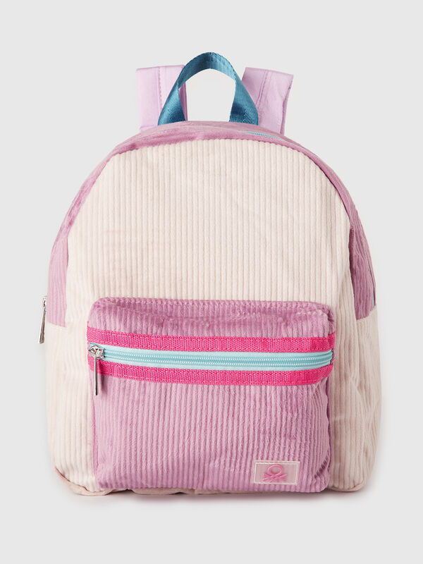 Velvet backpack Junior Girl