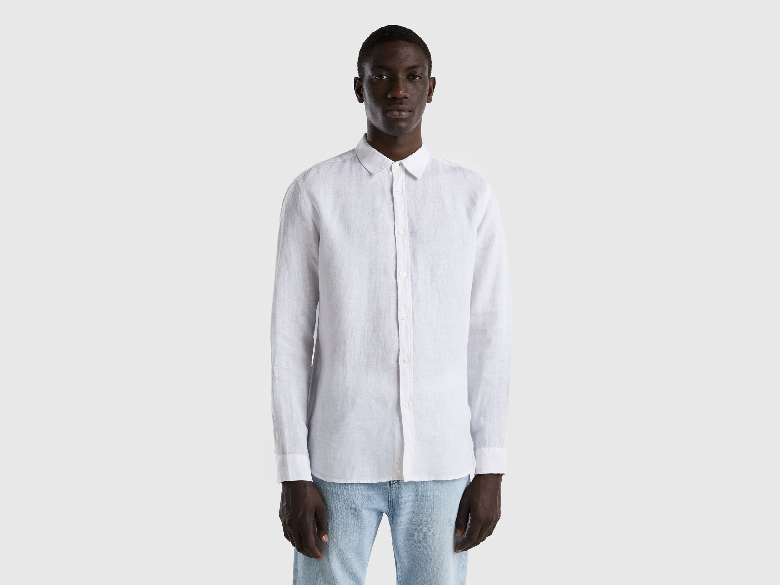 Camicia new arrivals lino benetton