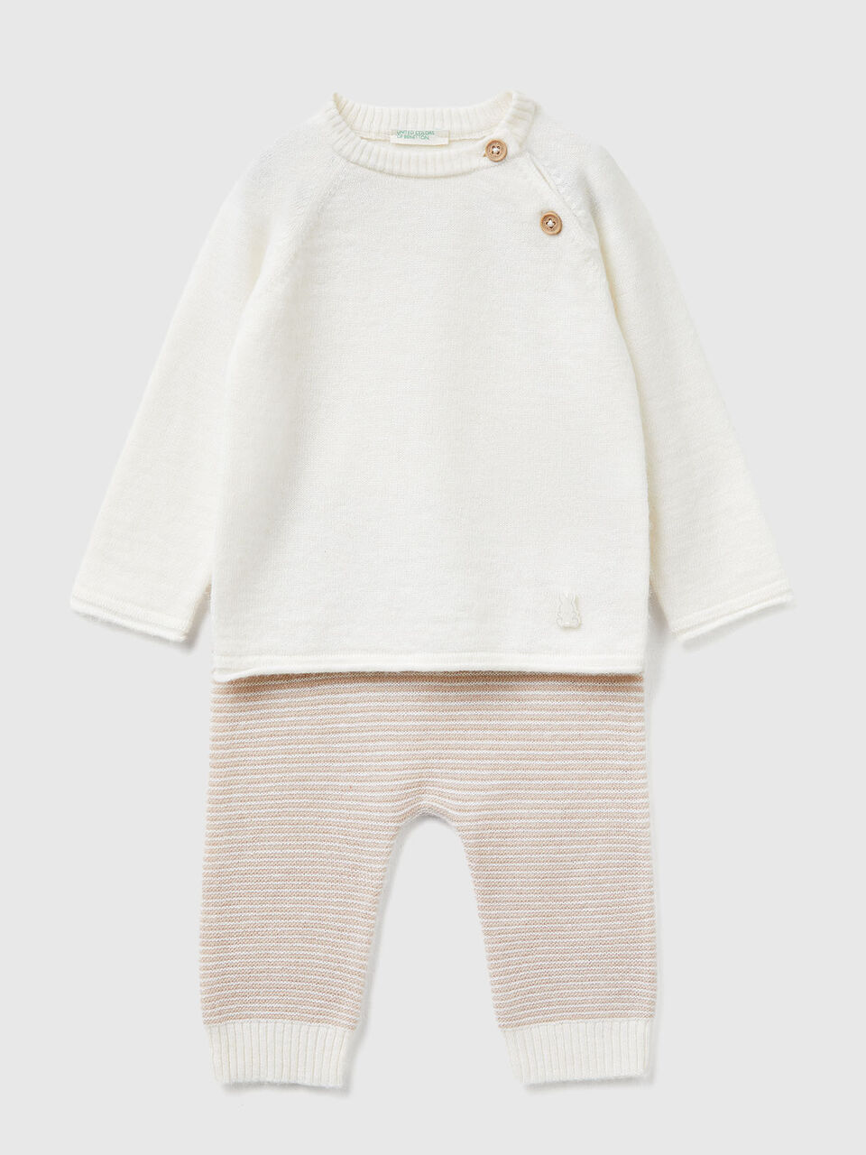 SET SWEATER+TROUSERS New Born (0-18 months) image number null